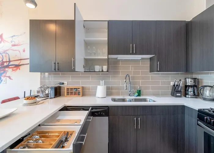 Mccormick Place 3br Luxury Penthouse Duplex With Personal Rooftop And Optional Parking For 8 Guests In South Loop Chicago