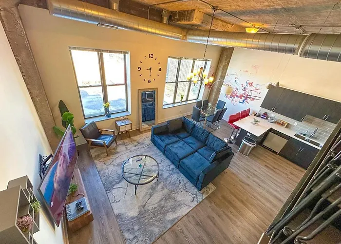 Appartamento Mccormick Place 3br Luxury Penthouse Duplex With Personal Rooftop And Optional Parking For 8 Guests In South Loop *